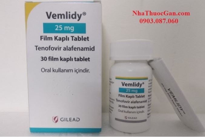 Vemlidy 25mg – Thuốc điều trị viêm gan siêu vi B tốt nhất hiện nay